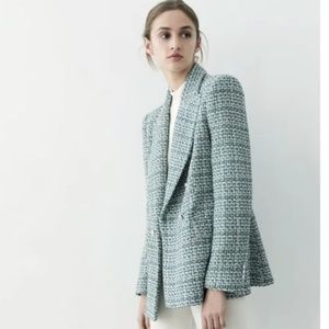 NWT Zara Tweed Blazer - Size XL